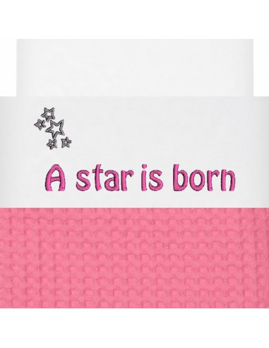 Laken wieg A star is born
