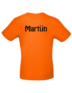 T shirt oranje