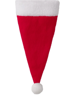 Kerst bestek muts met naam 2