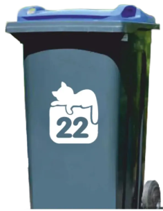 Container nummer kat